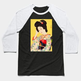 Japanese beauty in spring - Japanese Vintage Art Baseball T-Shirt